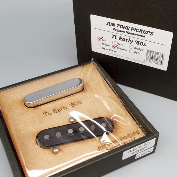 JUN TONE PICKUPS TL Early '60s / Neck ( Chrome Cover ) ＆Bridge Set
