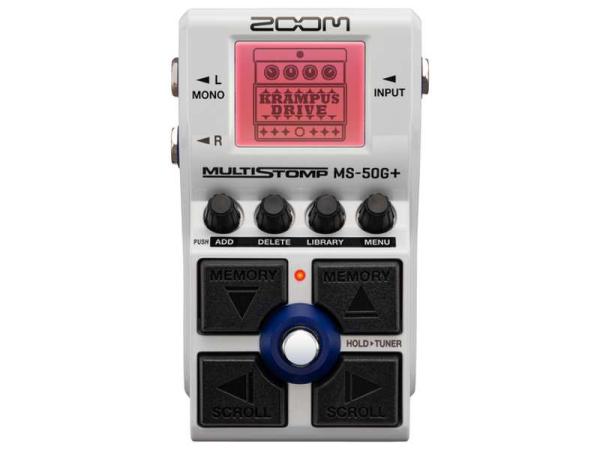 ZOOM ズーム MS-50G+ MULTISTOMP 新品 マルチエフェクター エフェクター  ライブ 練習 部活 軽音 自宅