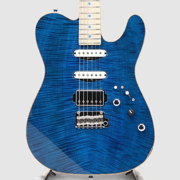 James Tyler Japan Tylerbastar HD Rear Rout Flame Maple / White Limba  Transparent Blue 国産 ジェームス・タイラー・ジャパン オーダーモデル