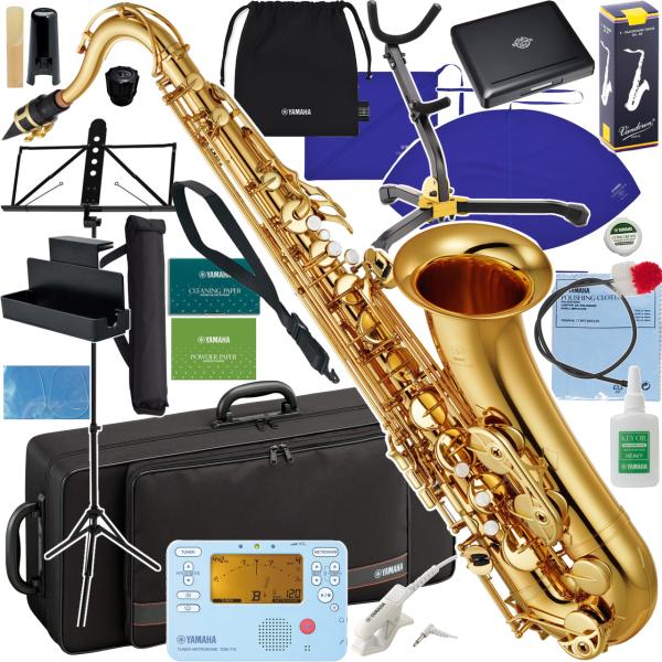 YAMAHA ヤマハ 5年保証対象 YTS-380 テナーサックス ラッカー ゴールド セットS　以下は対応不可　北海道 沖縄 離島 代引き