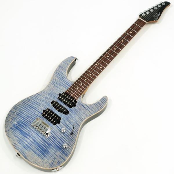 Suhr サー Modern Plus Trans Blue Denim / Roasted Maple