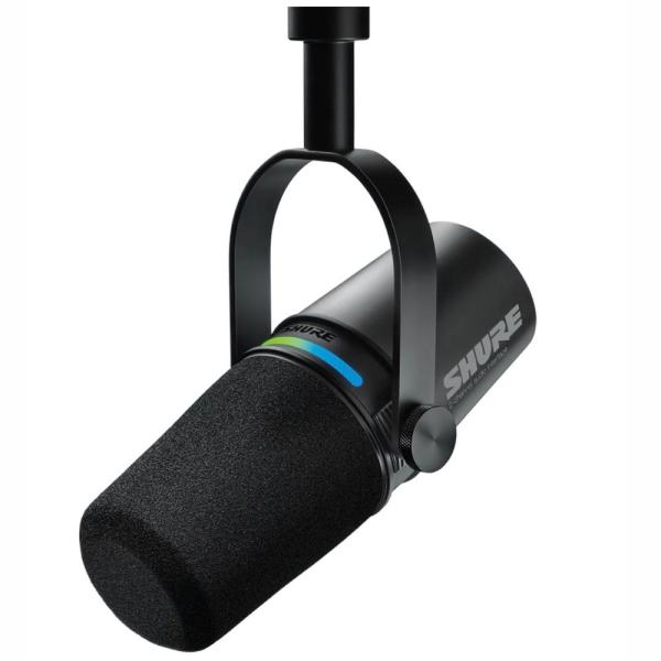 SHURE シュア MV7i-J ブラック ◆ MV7i スマートマイクロホン & インターフェース 国内正規品/メーカー保証2年