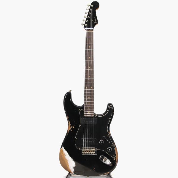 Fender Custom Shop 1960 Dual P90 Stratocaster Heavey Relic Black