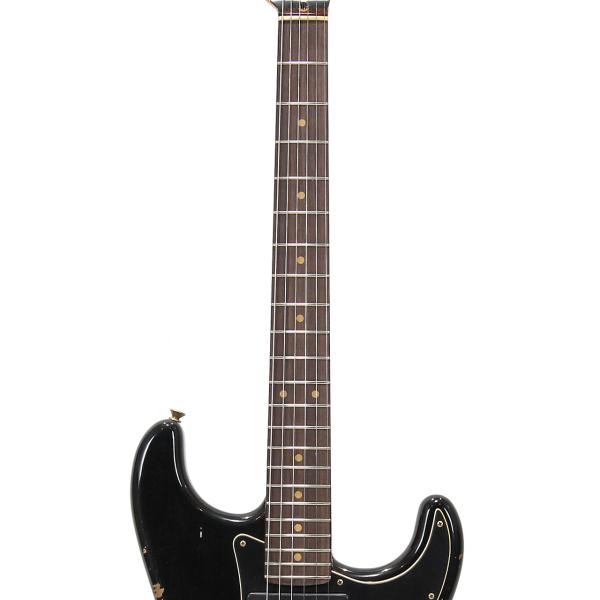 ★P90 Relic Vintage Black Stratocaster ★ Fender Custom Shop 1960 Dual P90 Stratocaster Heavey Relic Black