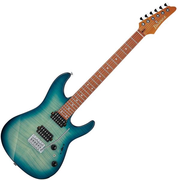 Ibanez アイバニーズ AZ24S1F TXB AZ スタンダード  エレキギター  Transparent Turquoise Burst