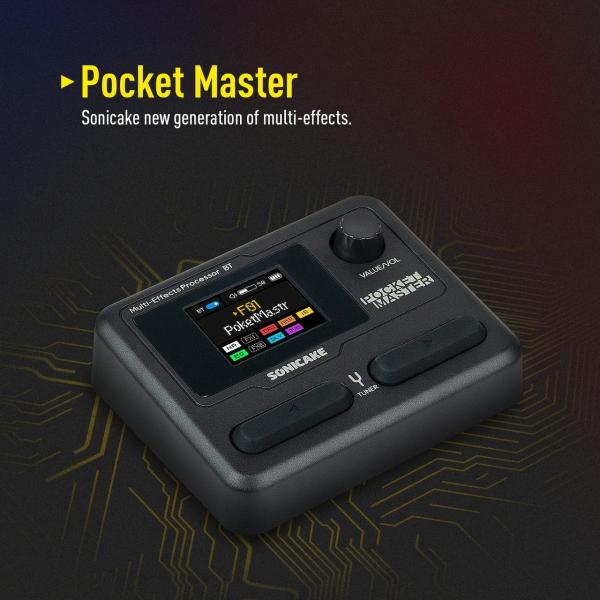 Sonicake ソニケーキ Pocket Master ブラック エフェクター