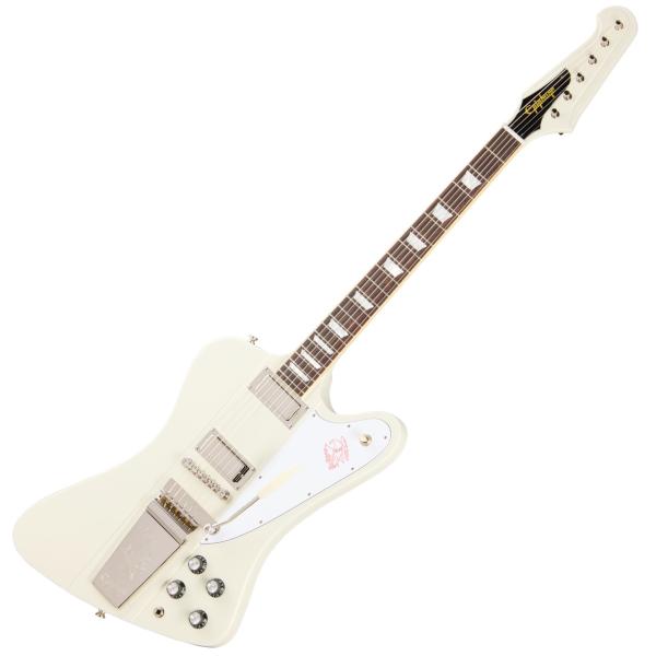Epiphone エピフォン 1963 Firebird V Reissue With Maestro Vibrola Polaris White  ファイヤバード マエストロ・ビブラート