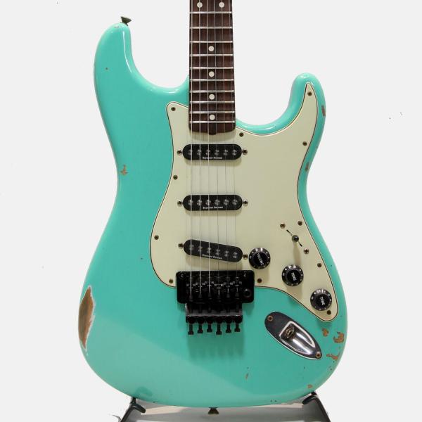 Fender フェンダー 1962 Stratocaster Relic Floyd Rose See Form Green Mod