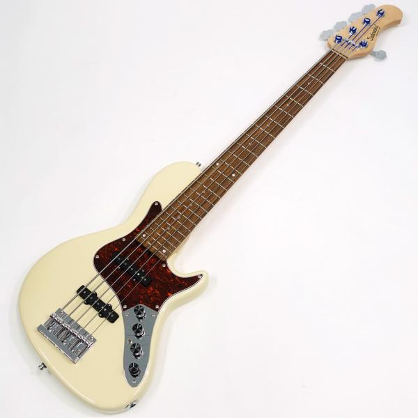 Sadowsky ML24 SV5 Vintage Single Cut Bass Alder Olympic White High Polish 特価品  ドイツ製 サドウスキー 5弦ベース