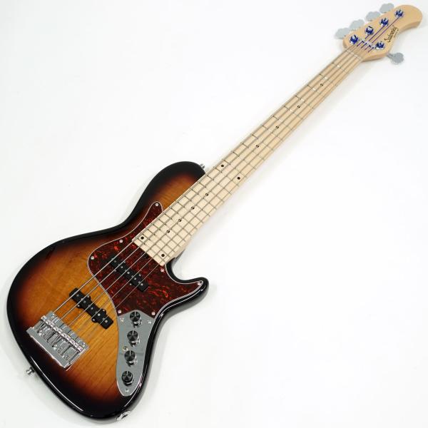 Sadowsky ML24 SV5 Vintage Single Cut Bass Ash  59 Burst High Polish  特価品  ドイツ製 サドウスキー 5弦ベース