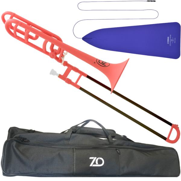 ZO ゼットオー TB-14 ピンク テナーバストロンボーン アウトレット 太管  プラスチック Tenor bass trombone pink セットH　北海道 沖縄 離島不可