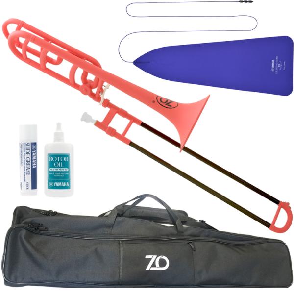 ZO ゼットオー TB-14 ピンク テナーバストロンボーン アウトレット 太管  プラスチック Tenor bass trombone pink セットI　北海道 沖縄 離島不可