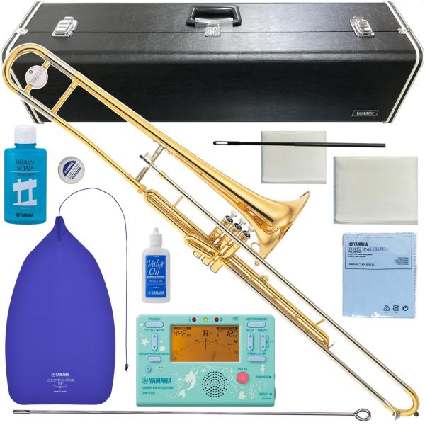 YAMAHA ヤマハ 5年保証対象 YSL-354V バルブトロンボーン ピストン式 細管 日本製 管楽器 Valve Trombones セットG　以下対応不可 北海道 沖縄 離島 代引き