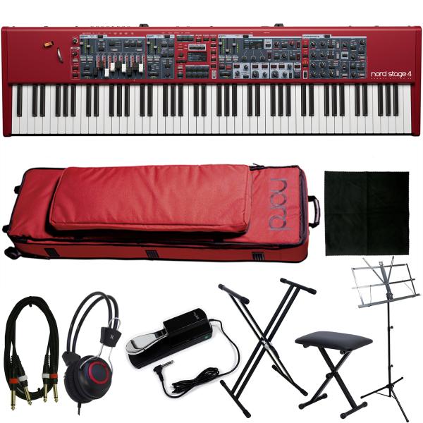NORD CLAVIA Nord Stage 4 88 ライブセット ステージキーボード 88鍵盤