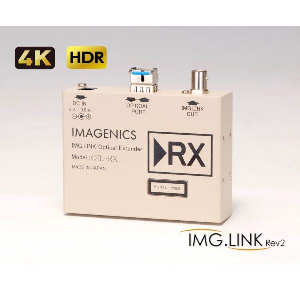 IMAGENICS イメージニクス OIL-RX ◆ 受注生産品  IMG.LINK 光延長器（シングルモード）受信器