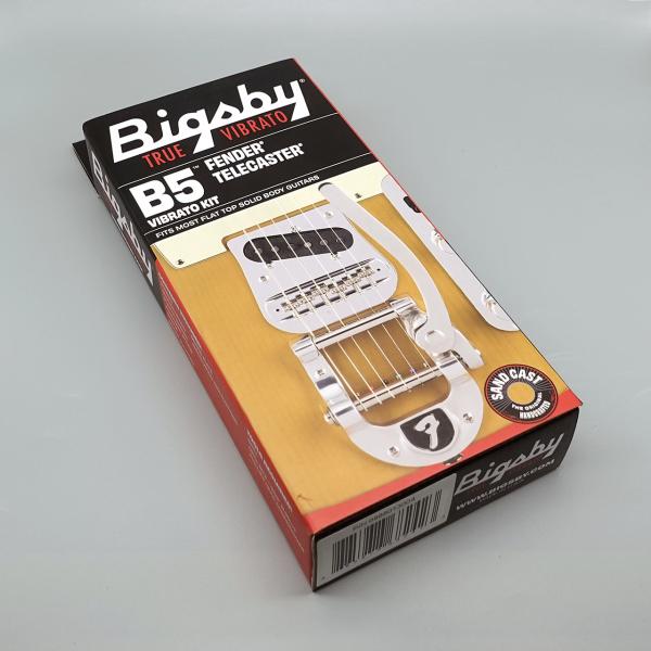 BIGSBY  Bigsby B5F Telecaster Modification Vibrato Kit with Fender "F" Stamp / Polished Aluminum