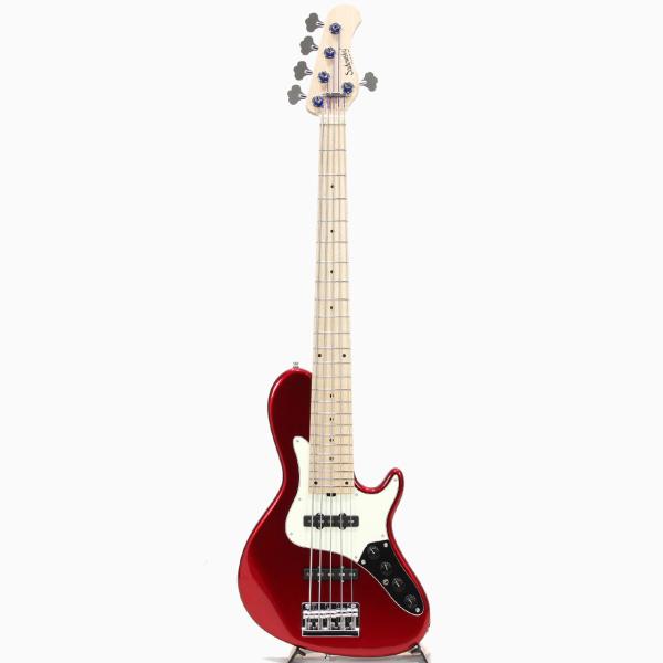 Sadowsky ML24 SV5 Vintage Single Cut Bass Ash Candy Apple Red High