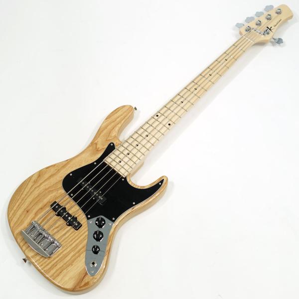 Kikuchi Guitars Hermes MV5 PASSIVE（Ash/Maple）Natural 