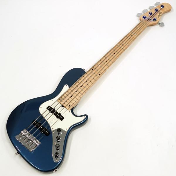 Sadowsky ML24 SV5 Vintage Single Cut Bass Ash / Lake Placid Blue High Polish 【OUTLET】
