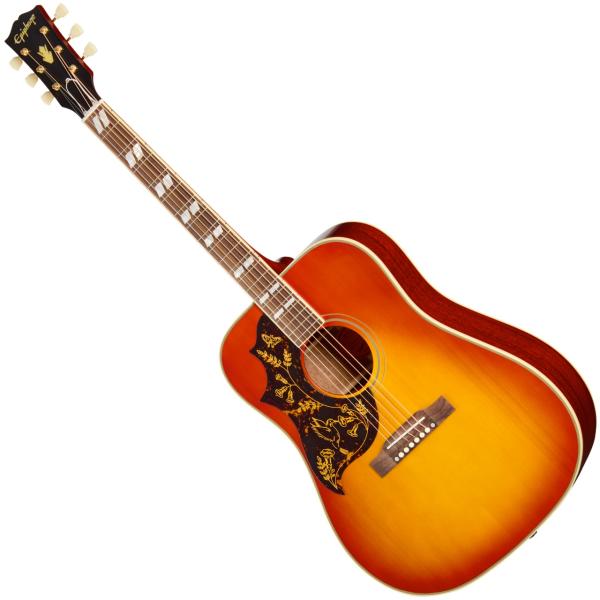 Epiphone エピフォン 1960 Hummingbird Reissue Left-handed Heritage Cherry Sunburst 左用 アコースティックギター ハミングバード