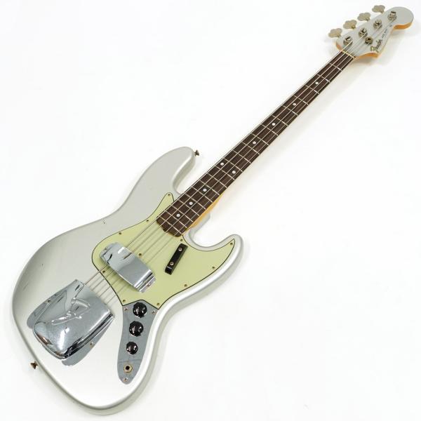 Fender Custom Shop 1965 Jazz Bass JourneymanRelic Faded Inca Silver 