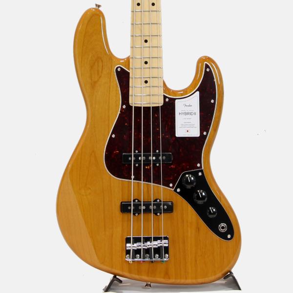 Fender フェンダー Made in Japan Hybrid II Jazz Bass Vintage Natural/Maple