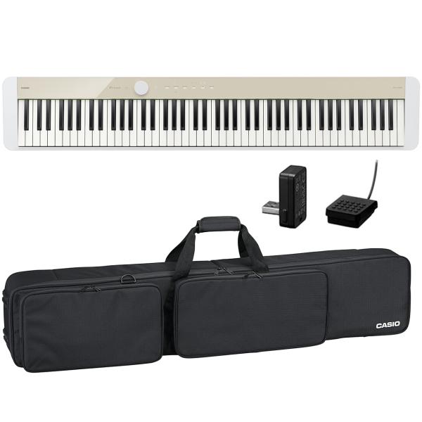 CASIO カシオ ［台数限定生産］ 電子ピアノ PX-S1100 MB Mellow Beige 専用ケースセット メローベージュ