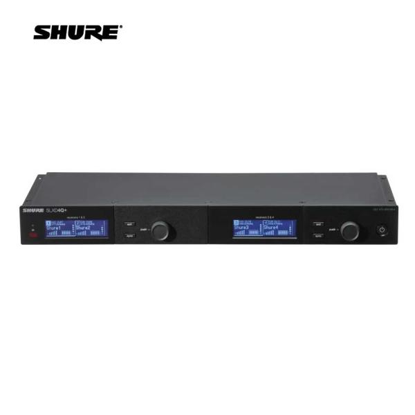 SHURE シュア SLXD4Q+J=-JB ◆ クアッドチャンネル受信機