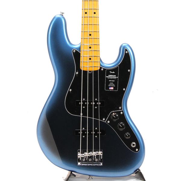 Fender フェンダー  American Professional II Jazz Bass  Dark Night/Maple