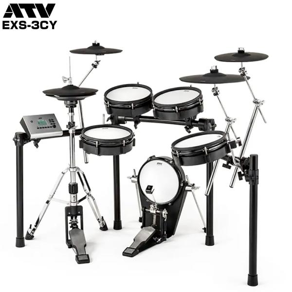 ATV （エーティーブイ） EXS-3CY 電子ドラム 自宅 練習 エレドラ