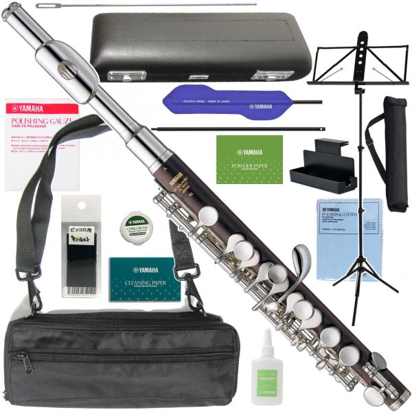 YAMAHA ヤマハ 5年保証対象 YPC-82 ピッコロ 木製 頭部管銀製  グラナディラ ハンドクラフト セットH　以下対応不可 北海道 沖縄 離島 代引き