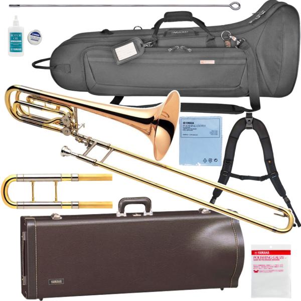 YAMAHA ヤマハ 5年保証対象 YBL-620G バストロンボーン ゴールドブラスベル 太管 ダブルロータリー セットC　北海道 沖縄 離島 代引き不可