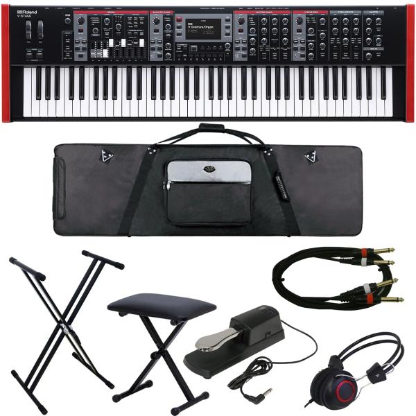 Roland ローランド V-STAGE76 簡易ライブセット 76鍵 ピアノ オルガン シンセサイザー 