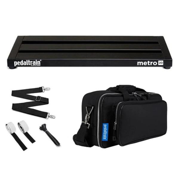 Pedaltrain ペダルトレイン PEDALTRAIN METRO 20 WITH SOFT CASE(PT-M20-SC) エフェクターケース ペダルトレイン スノコ型