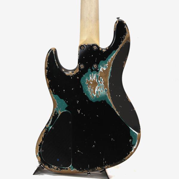 Xotic エキゾチック XJ-1T 5ST Black over Sherwood Green Heavy Aged