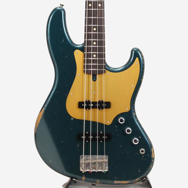 Tsubasa Guitar Workshop The Hopper Alder/R Gold Anodized Dark Lake Placid Blue / Heavy Aged