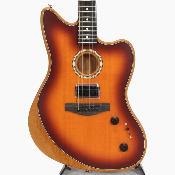 Fender Acoustic フェンダー アコースティック American Acoustasonic Jazzmaster -Tobacco Sunburst ,Ebony Fingerboard