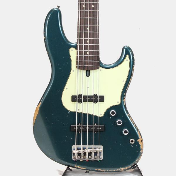 Tsubasa Guitar Workshop  The Hopper 5st Alder/R MH / Dark Lake Placid Blue/Heavy Aged