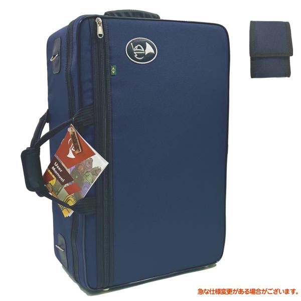 Marcus Bonna マーカスボナ MB03TP BL トリプル ケース トランペット 3本  ブルー ナイロン コンパクト 3本 triple case　以下対応不可 北海道 沖縄 離島