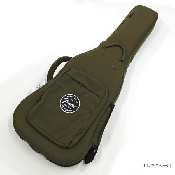 Fender フェンダー Troubadour Electric Guitar Gig Bag Olive エレキギター用 ギグバッグ オリーブ