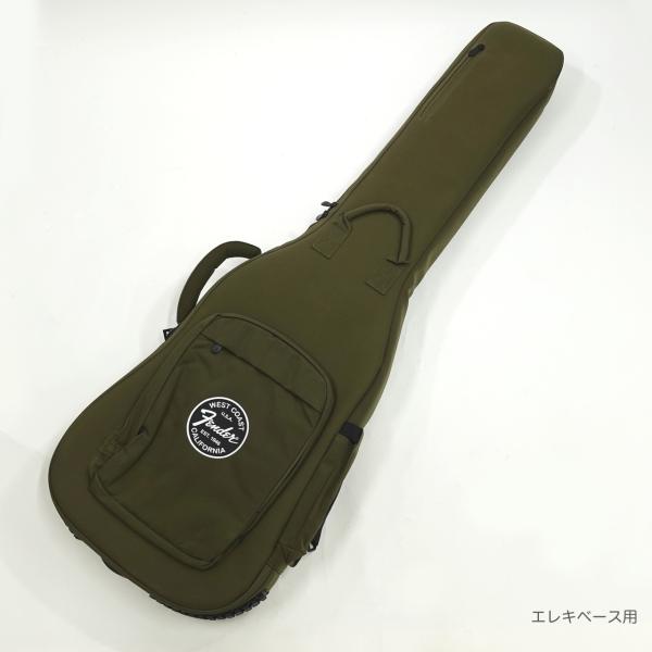 Fender フェンダー Troubadour Electric Bass Gig Bag Olive エレキベース用 ギグバッグ オリーブ