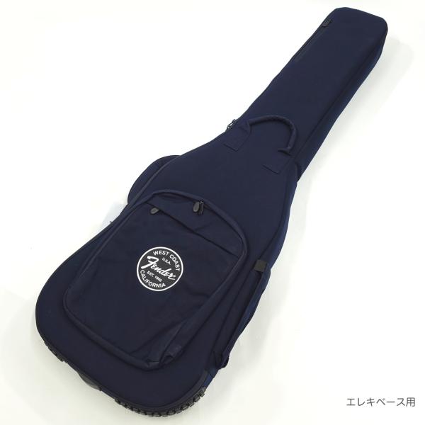 Fender フェンダー Troubadour Electric Bass Gig Bag Navy エレキベース用 ギグバッグ フェンダー純正 ソフトケース ネイビー