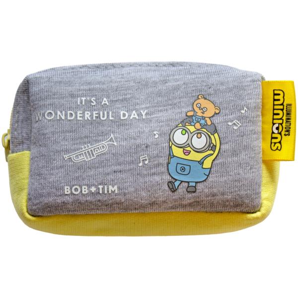  MTP ミニオン Bob+Tim マウスピースポーチ トランペット スウェットポーチ マウスピースホルダー Minions　以下対応不可　北海道 沖縄 離島
