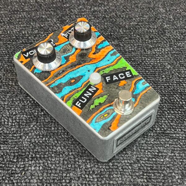 Shin's Music FUNN FACE FUZZ SOUND MESSE 2025 LIMITED / NEON TURQUOISE OSK-9/10 ファズ サウンドメッセ2025出展 10台限定品