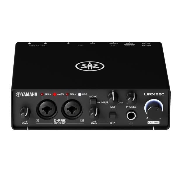 YAMAHA ヤマハ URX22C オーディオインターフェイス ブラック