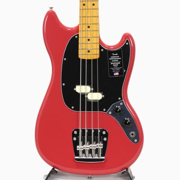 Fender フェンダー American Professional Classic Mustang Bass / Faded Dakota Red