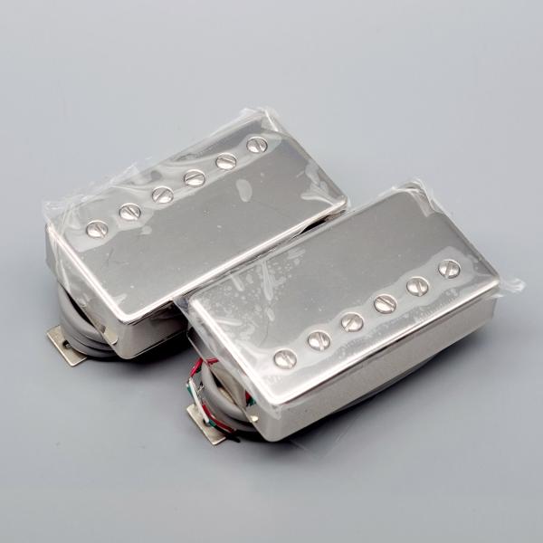 Gibson ギブソン '57 Classic / Nickel Cover ( Double Black )/ 4-Conductor / 2-Piece Set