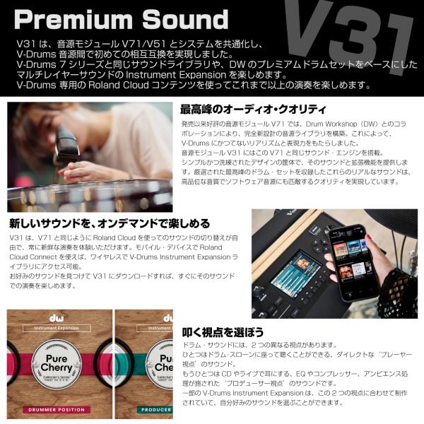 Roland ローランド TD316 単品 本体 ラック 電子ドラム エレドラ TD