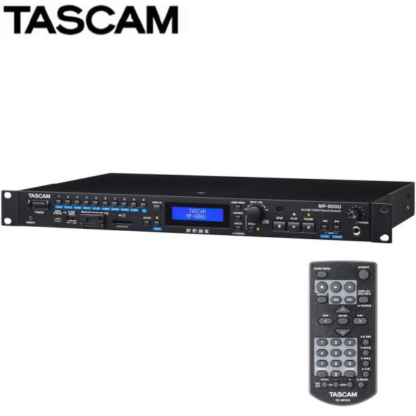 TASCAM タスカム MP-800U ◆ USB DAC/FMチューナー搭載SD/USBプレーヤー