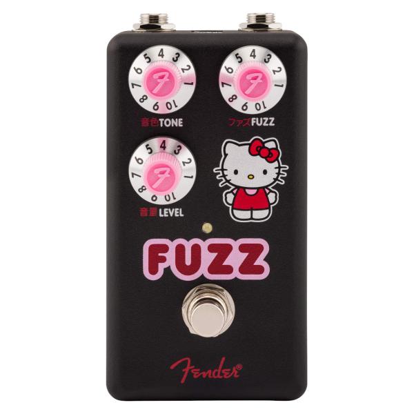 Fender フェンダー Fender x Hello Kitty Black Fuzz Pedal